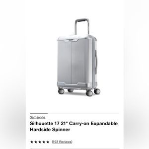 Samsonite 21" Carry-on Hardside Spinner - NEW, NEVER USED
